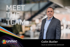 Colin Butler, Sales & Marketing Manager - Unitec