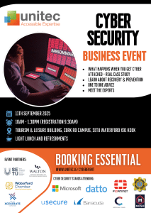 Cyber security event Waterford Ireland